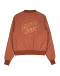 The Santa Cruz Womens Opus Dot Bomber Jacket in Clay