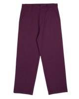 The Santa Cruz Womens Nolan Chino Trousers in Grape