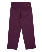 The Santa Cruz Womens Nolan Chino Trousers in Grape