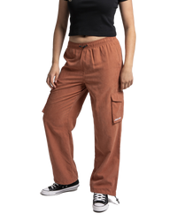 The Santa Cruz Womens Odyssey Trousers in Clay