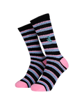 The Santa Cruz Womens Mini Hand Socks (2 Pack) in Assorted Wave Stripe