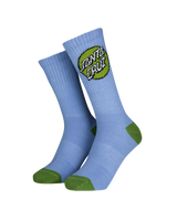 The Santa Cruz Womens Pop Dot Socks (3 Pack) in Purple, Blue Green