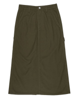 Classic Carpenter Skirt in Khaki