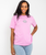 The Santa Cruz Womens Glint T-Shirt in Fondant Pink