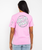 The Santa Cruz Womens Glint T-Shirt in Fondant Pink