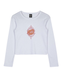 Wonder Fisheye Front T-Shirt in White