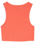 Balloon Heart Front Vest in Coral