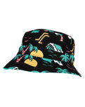 The Santa Cruz Boys Boys Paradise Repeat Bucket Hat in Black