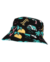 The Santa Cruz Boys Boys Paradise Repeat Bucket Hat in Black