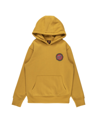 The Santa Cruz Boys Boys Speed MFG Dot Hoodie in Old Gold