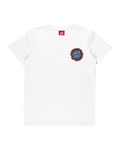 The Santa Cruz Boys Boys Speed MFG Dot T-Shirt in White