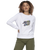 The Santa Cruz Womens Holo Moon Dot Front Sweatshirt in White