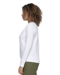 The Santa Cruz Womens Holo Moon Dot Front Sweatshirt in White