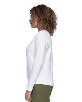 The Santa Cruz Womens Holo Moon Dot Front Sweatshirt in White