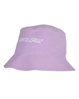 The Santa Cruz Womens Strip Cargo Bucket Hat in Orchid