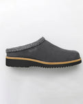 The Simple Womens Womens Original Suede Clog in Charcoal