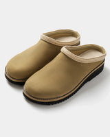 The Simple Mens Original Suede Clog in Cowboy Brown