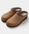 The Simple Mens Original Suede Clogs in Rust