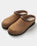 The Simple Womens Womens Original Suede Clog in Rust