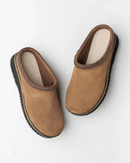 The Simple Womens Womens Original Suede Clog in Rust