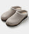 The Simple Mens Original Suede Clogs in Stone