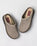 The Simple Mens Original Suede Clogs in Taupe