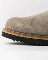 The Simple Mens Original Suede Clogs in Taupe