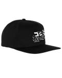 Godzilla Vs Santa Cruz Cap in Black