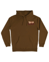 Godzilla Hand Hoodie in Brown