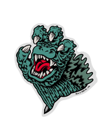 Godzilla Vs Santa Cruz Sticker Pack in Multi