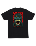 Godzilla Destroyer Stripes T-Shirt in Black