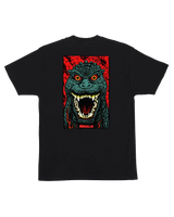 Godzilla Destroyer Stripes T-Shirt in Black