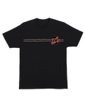 Godzilla Destroyer Stripes T-Shirt in Black