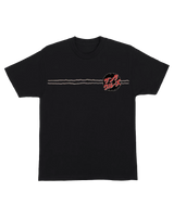 Godzilla Destroyer Stripes T-Shirt in Black