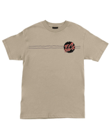 Godzilla Destroyer Stripes T-Shirt in Sand