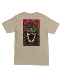 Godzilla Destroyer Stripes T-Shirt in Sand