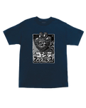 Godzilla Hand Front T-Shirt in Navy