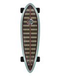 The Santa Cruz Wave Dot Splice Pintail 9.2" Skateboard in Red