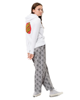 The Santa Cruz Womens Classic Dot Hoodie in White