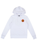 The Santa Cruz Womens Classic Dot Hoodie in White