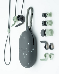 The Surf Ears SurfEars 4.0 Earplugs in Black Sage