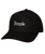 Logo Baseball Cap in Black