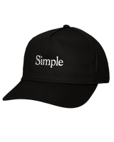 Logo Baseball Cap in Black