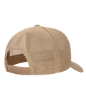 Oval Trucker Cap in Khaki