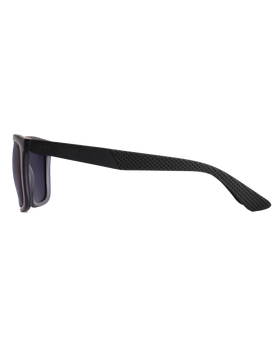 The Sinner Sunglasses Bretton Polarised Sunglasses in Matte Black & Smoke