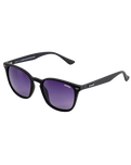 The Sinner Sunglasses Dagmar Sunglasses in Matte Black & Smoke Mirror