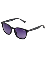 The Sinner Sunglasses Dagmar Sunglasses in Matte Black & Smoke Mirror