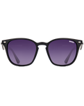 The Sinner Sunglasses Dagmar Sunglasses in Matte Black & Smoke Mirror