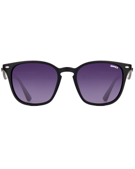 The Sinner Sunglasses Dagmar Sunglasses in Matte Black & Smoke Mirror