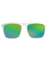 The Sinner Sunglasses Thunder 2 Sunglasses in White & Green